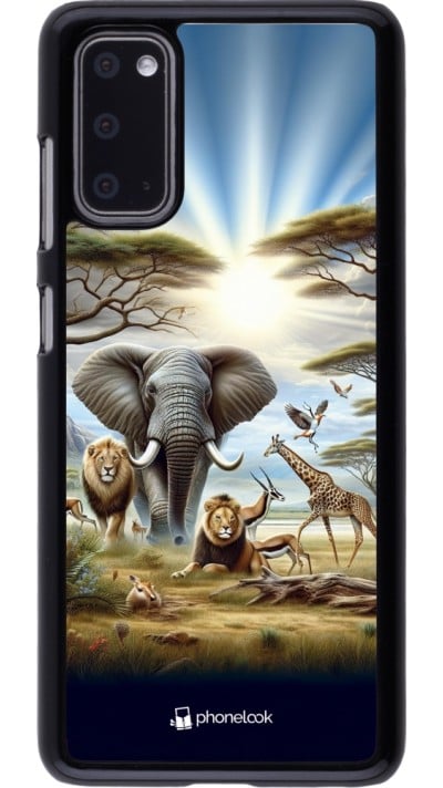 Coque Samsung Galaxy S20 - Vie sauvage africaine