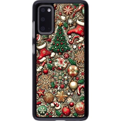 Coque Samsung Galaxy S20 - Noël 2023 micro pattern