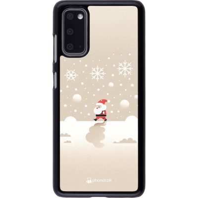 Coque Samsung Galaxy S20 - Noël 2023 Minimalist Santa