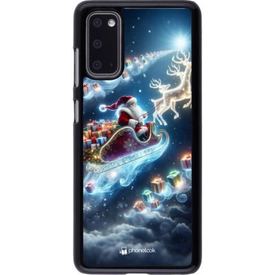 Coque Samsung Galaxy S20 - Noël 2023 Père Noël enchanté