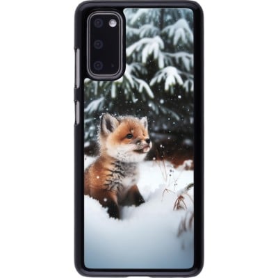 Coque Samsung Galaxy S20 - Noël 2023 Renardeau sapin