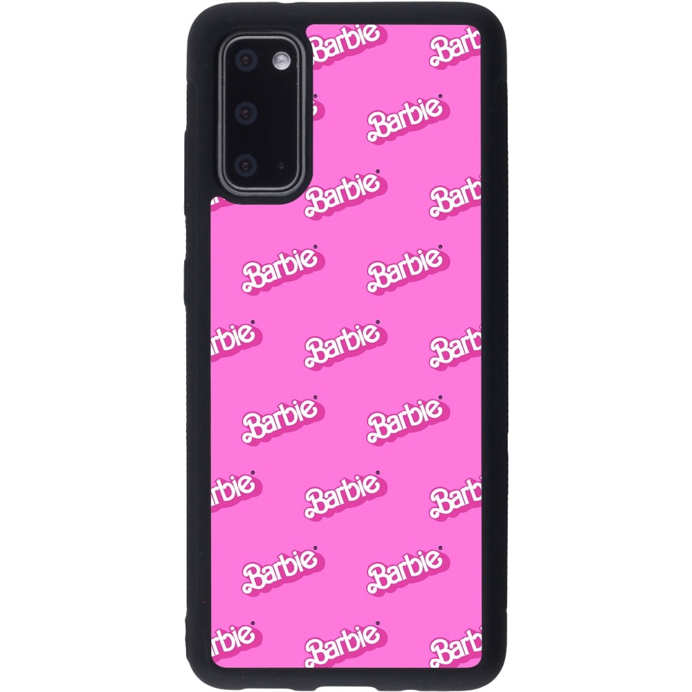 Coque Samsung Galaxy S20 - Silicone rigide noir Barbie Pattern