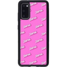 Coque Samsung Galaxy S20 - Silicone rigide noir Barbie Pattern