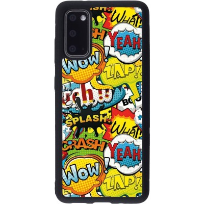 Coque Samsung Galaxy S20 - Silicone rigide noir Cartoons slogans