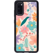 Coque Samsung Galaxy S20 - Silicone rigide noir Easter 2024 spring flowers