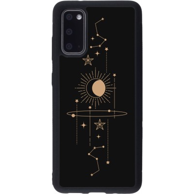 Coque Samsung Galaxy S20 - Silicone rigide noir Spring 23 astro