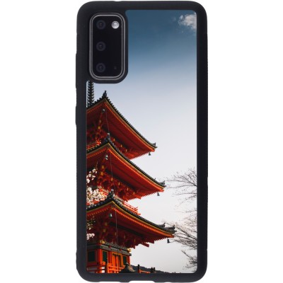 Coque Samsung Galaxy S20 - Silicone rigide noir Spring 23 Japan