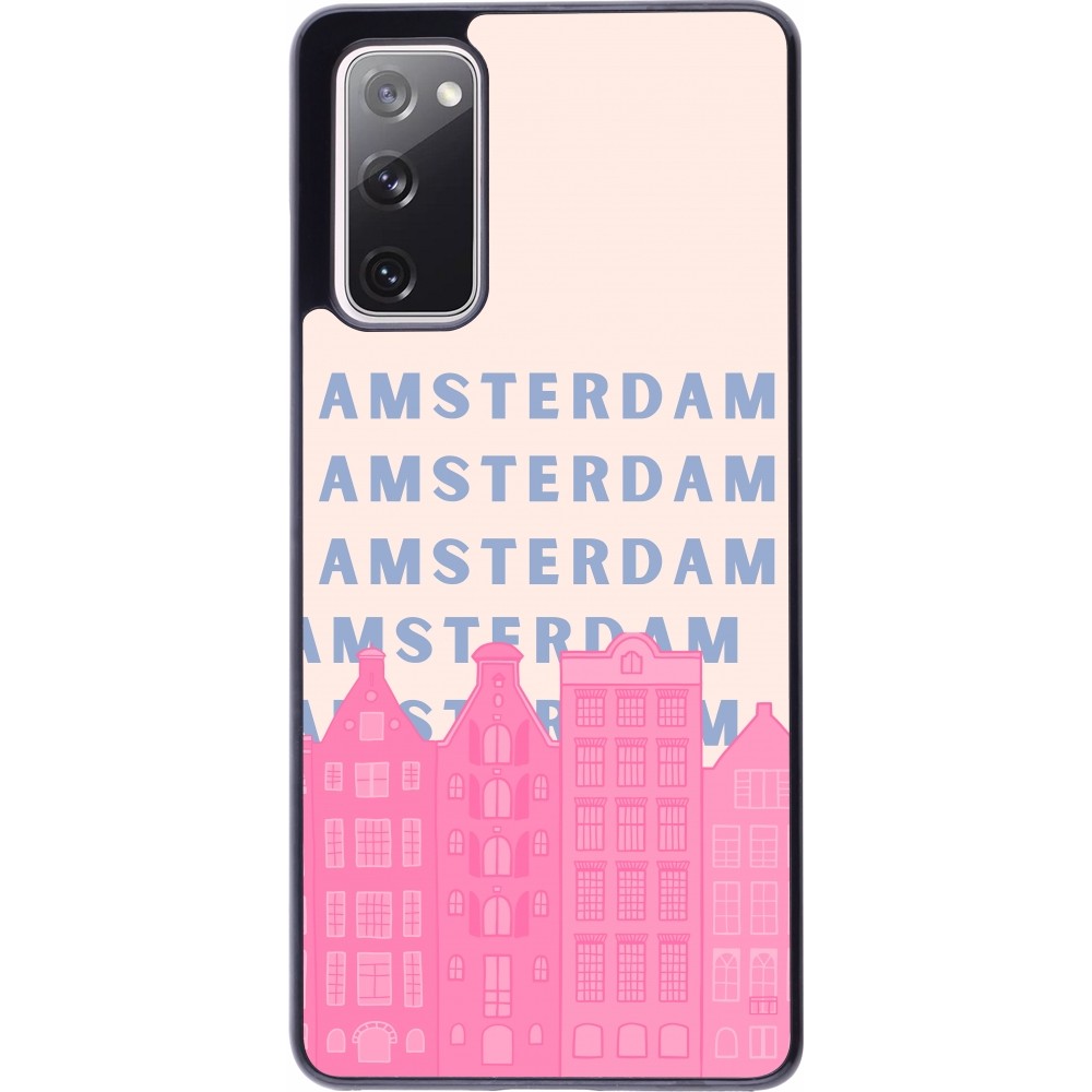 Coque Samsung Galaxy S20 FE 5G - Amsterdam Pink Print