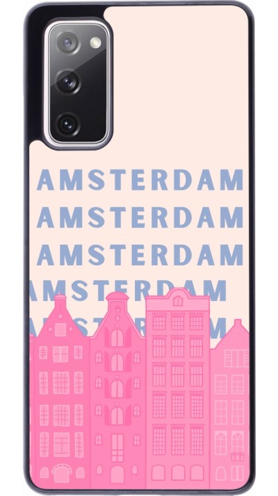 Coque Samsung Galaxy S20 FE 5G - Amsterdam Pink Print