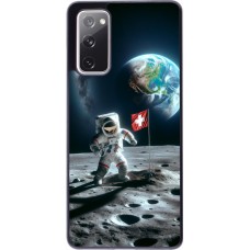 Coque Samsung Galaxy S20 FE 5G - Astro Suisse sur lune