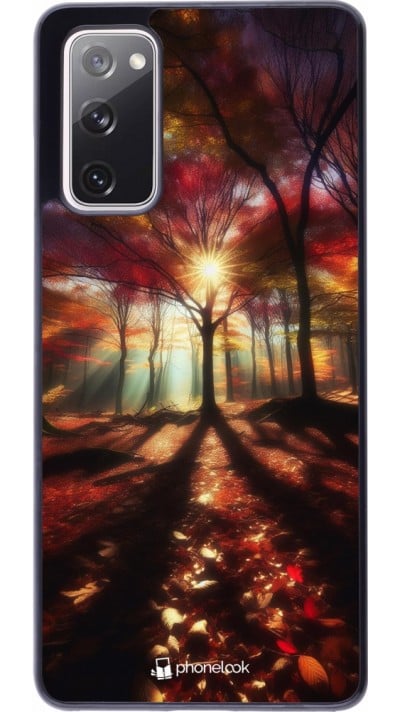 Coque Samsung Galaxy S20 FE 5G - Automne doré glare