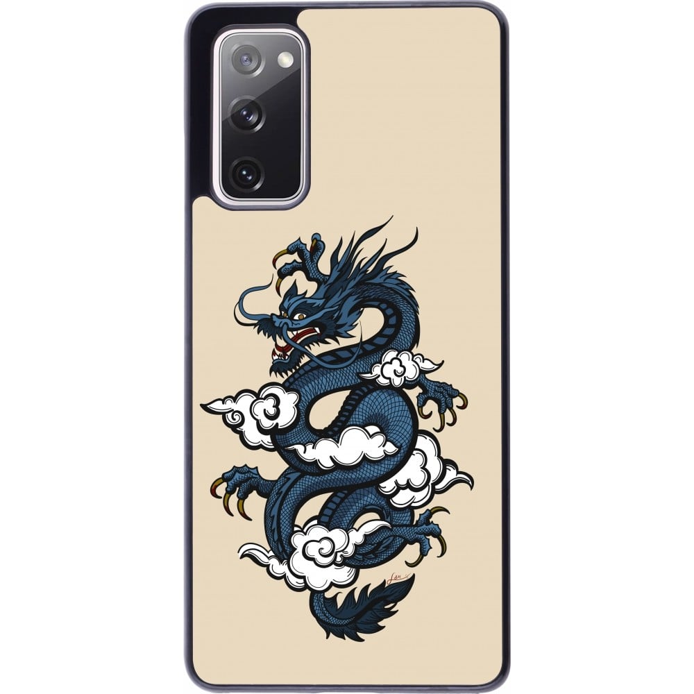 Coque Samsung Galaxy S20 FE 5G - Blue Dragon Tattoo