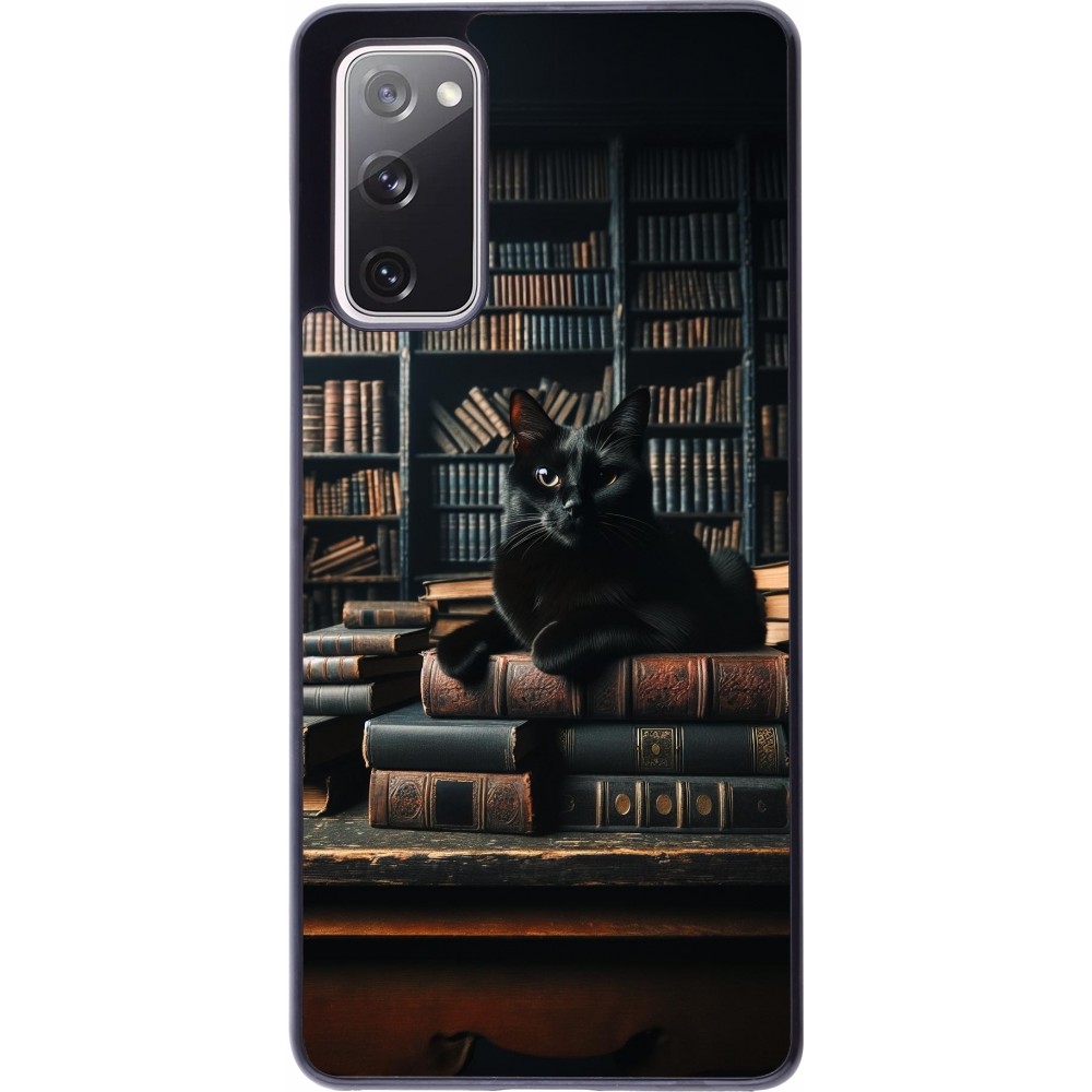 Coque Samsung Galaxy S20 FE 5G - Chat livres sombres