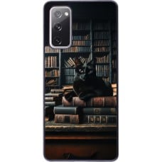 Coque Samsung Galaxy S20 FE 5G - Chat livres sombres