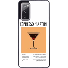 Coque Samsung Galaxy S20 FE 5G - Cocktail recette Espresso Martini