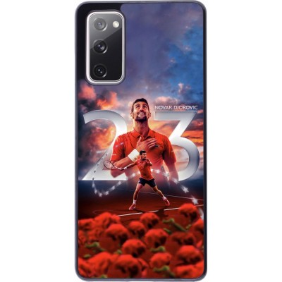 Coque Samsung Galaxy S20 FE 5G - Djokovic 23 Grand Slam