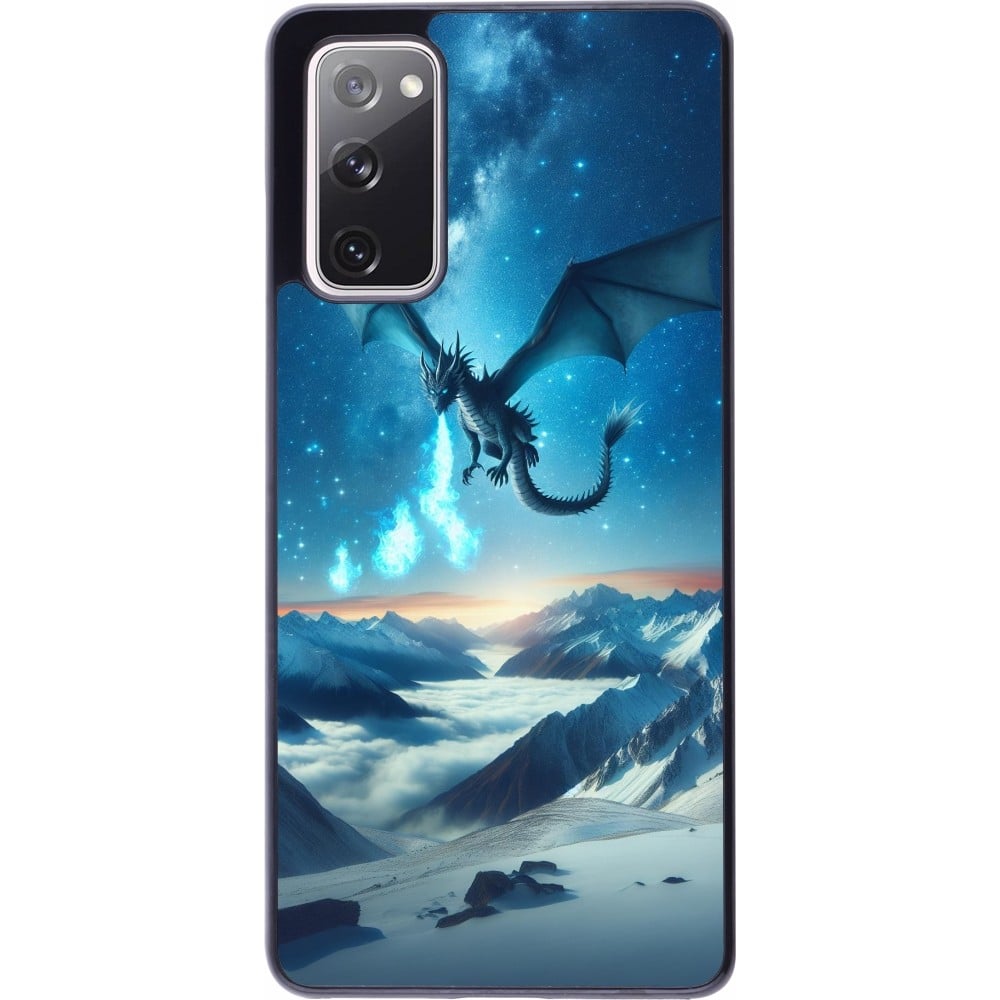 Coque Samsung Galaxy S20 FE 5G - Dragon nocturne montagne