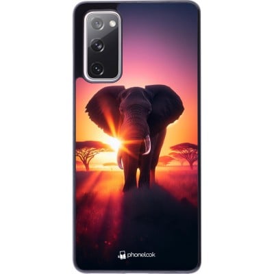 Coque Samsung Galaxy S20 FE 5G - Elephant Sunrise Beauty