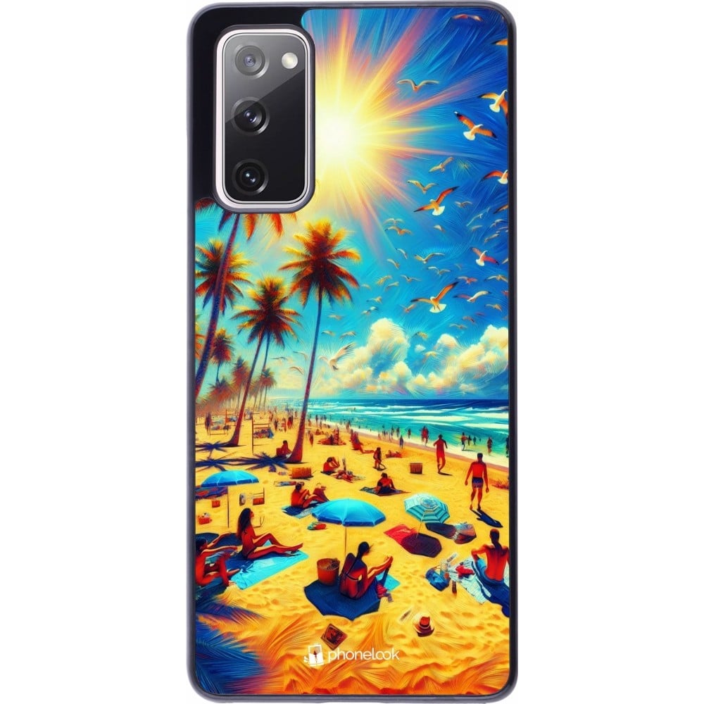 Coque Samsung Galaxy S20 FE 5G - Été Paradis Paint