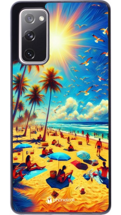 Coque Samsung Galaxy S20 FE 5G - Été Paradis Paint