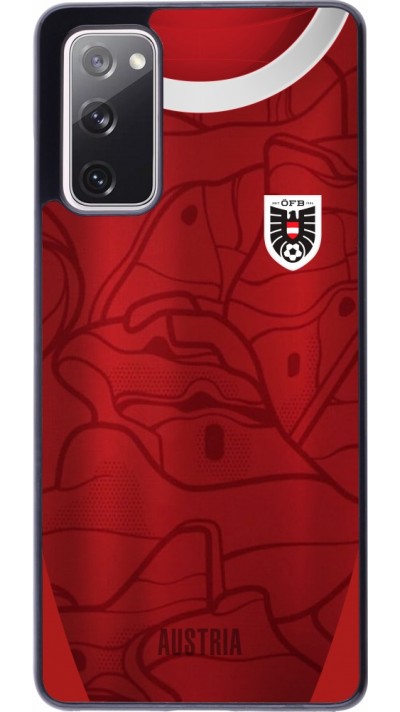 Coque Samsung Galaxy S20 FE 5G - Maillot de football Autriche personnalisable