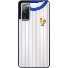 Coque Samsung Galaxy S20 FE 5G - Maillot de football France Extérieur personnalisable