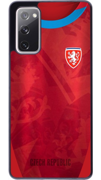 Coque Samsung Galaxy S20 FE 5G - Maillot de football République Tchèque personnalisable