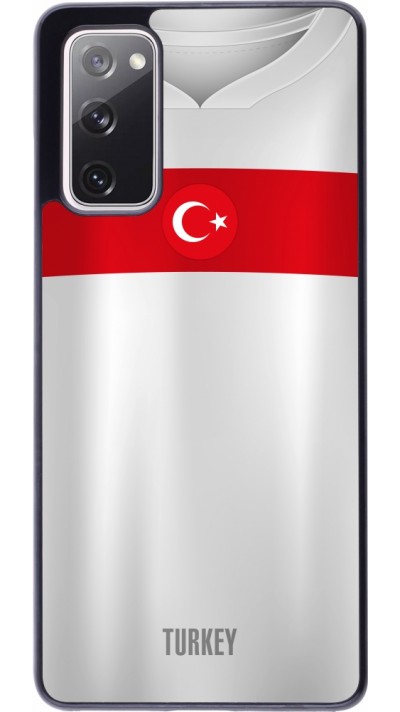 Coque Samsung Galaxy S20 FE 5G - Maillot de football Turquie personnalisable