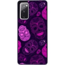 Coque Samsung Galaxy S20 FE 5G - Halloween 2023 pink skulls