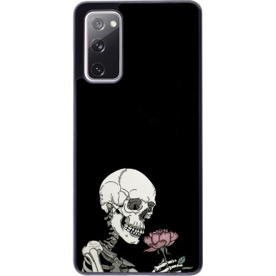 Coque Samsung Galaxy S20 FE 5G - Halloween 2023 rose and skeleton