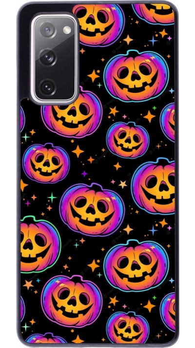 Coque Samsung Galaxy S20 FE 5G - Halloween 2024 rainbow pumpkins