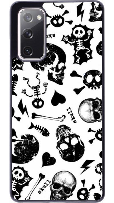 Coque Samsung Galaxy S20 FE 5G - Halloween 2024 skeleton mix