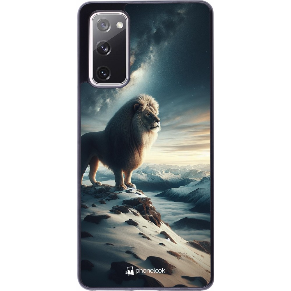 Coque Samsung Galaxy S20 FE 5G - Le lion blanc