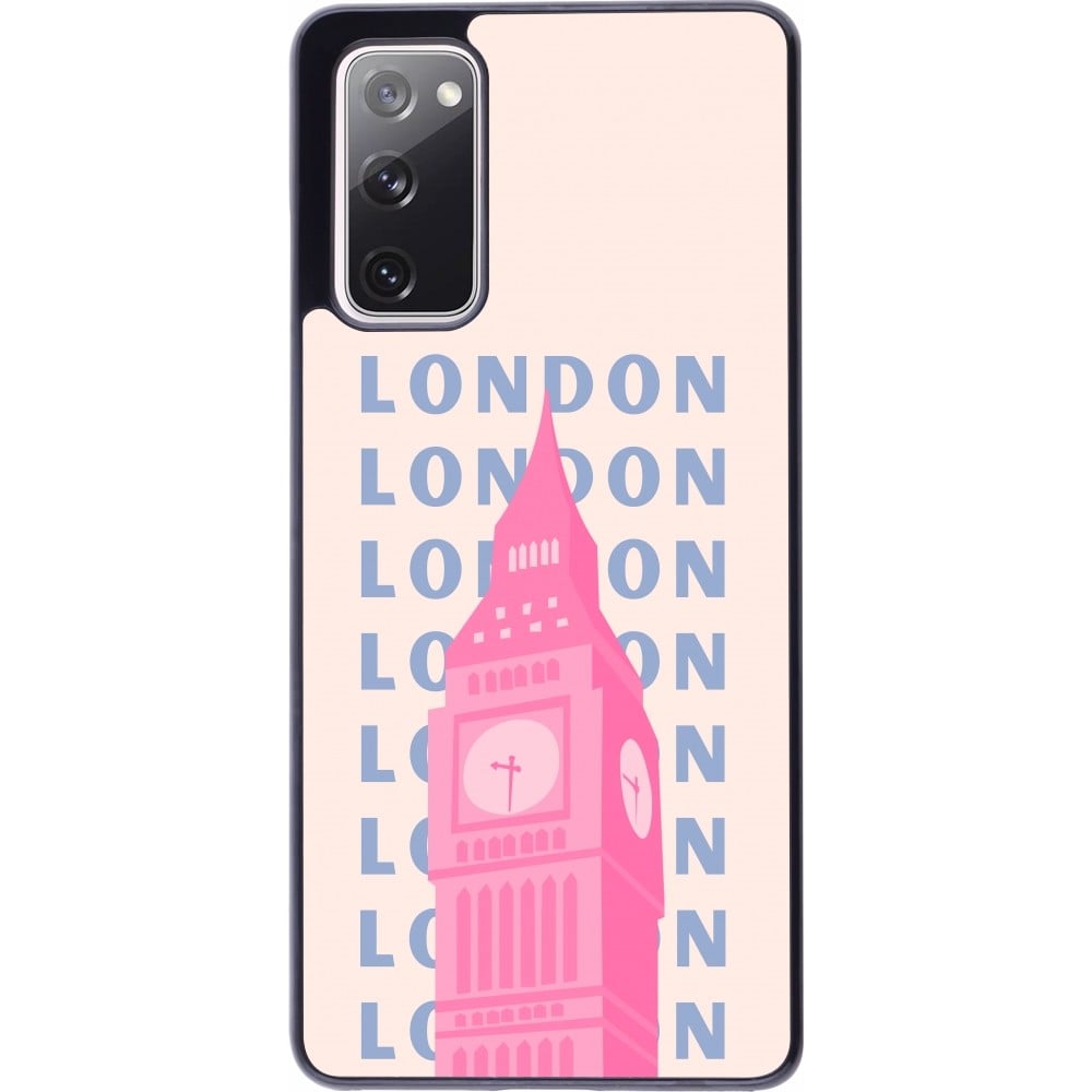 Coque Samsung Galaxy S20 FE 5G - London Pink Print