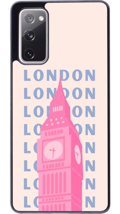 Coque Samsung Galaxy S20 FE 5G - London Pink Print