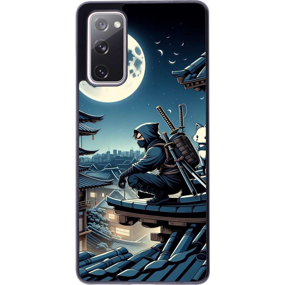 Coque Samsung Galaxy S20 FE 5G - Ninja sous la lune