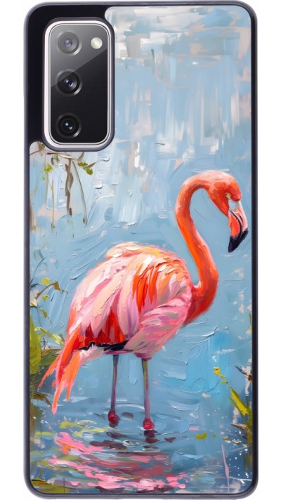 Coque Samsung Galaxy S20 FE 5G - Paint Flamingo