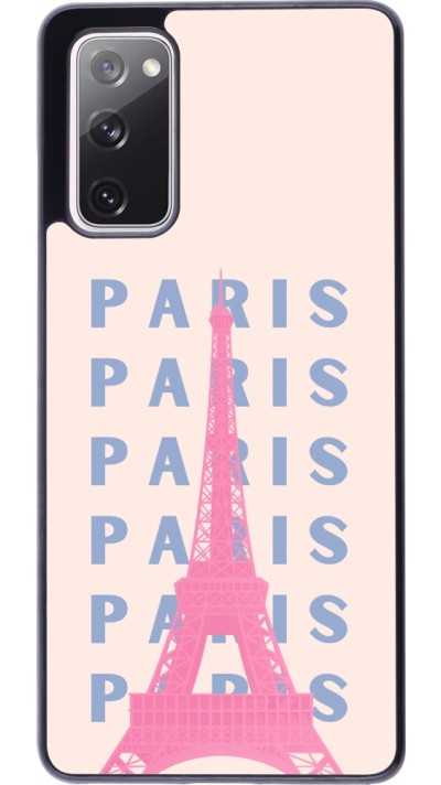 Coque Samsung Galaxy S20 FE 5G - Paris Pink Print