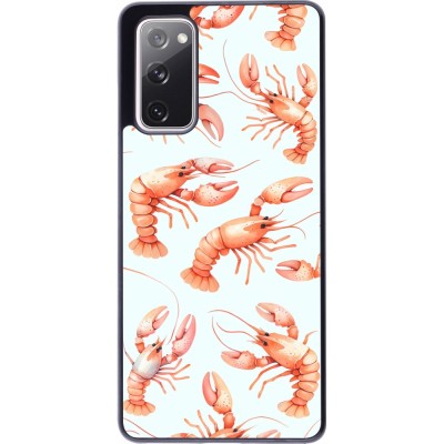 Coque Samsung Galaxy S20 FE 5G - Pattern de homards pastels