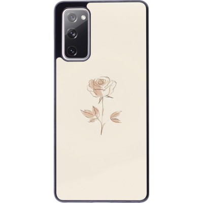 Coque Samsung Galaxy S20 FE 5G - Sable Rose Minimaliste