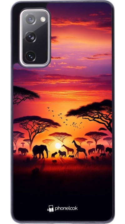 Coque Samsung Galaxy S20 FE 5G - Safari sunset wildlife