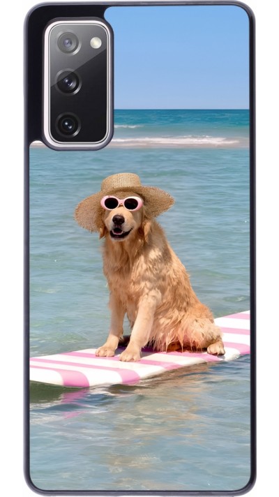 Coque Samsung Galaxy S20 FE 5G - Summer Dog on Paddle