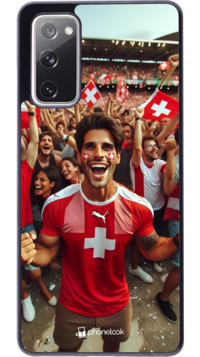 Coque Samsung Galaxy S20 FE 5G - Supporter Suisse Euro 2024