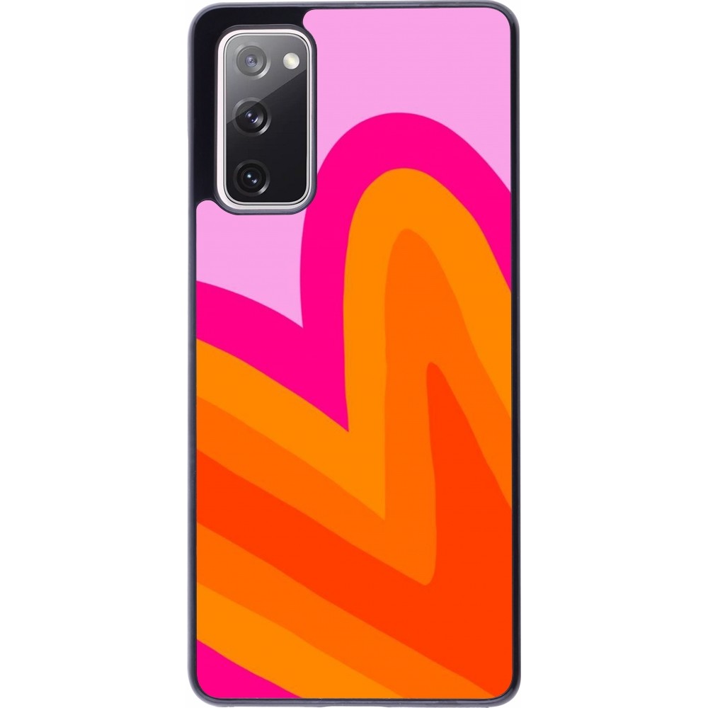 Coque Samsung Galaxy S20 FE 5G - Valentine 2024 heart gradient