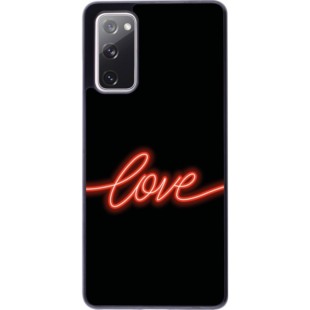 Coque Samsung Galaxy S20 FE 5G - Valentine 2023 neon love