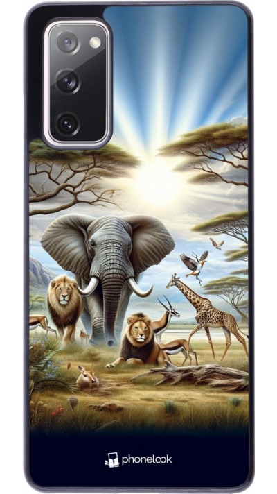 Coque Samsung Galaxy S20 FE 5G - Vie sauvage africaine