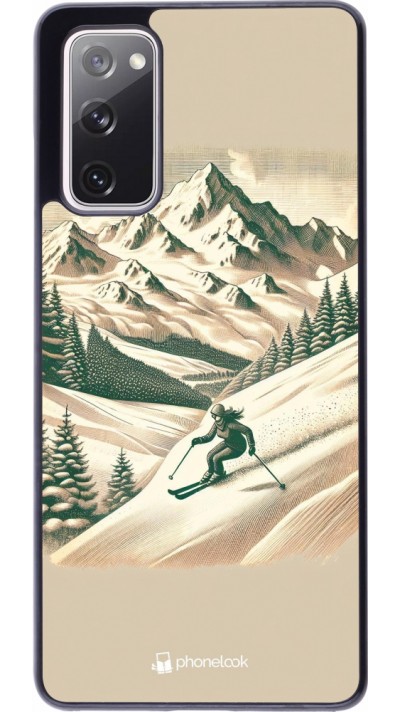 Coque Samsung Galaxy S20 FE 5G - Vintage Ski Mountain