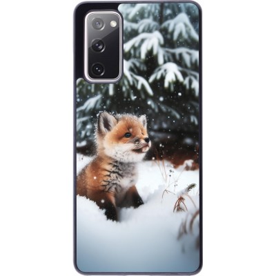 Coque Samsung Galaxy S20 FE 5G - Noël 2023 Renardeau sapin