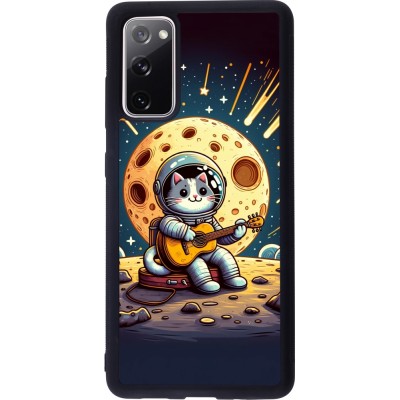 Coque Samsung Galaxy S20 FE 5G - Silicone rigide noir AstroCat RockLune