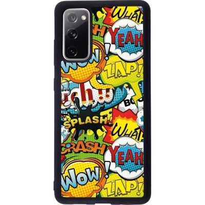 Coque Samsung Galaxy S20 FE 5G - Silicone rigide noir Cartoons slogans